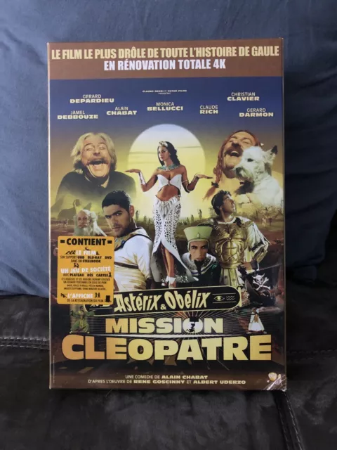 ASTÉRIX ET OBÉLIX Mission Cléopâtre Blu-ray 4K Collector Steelbook