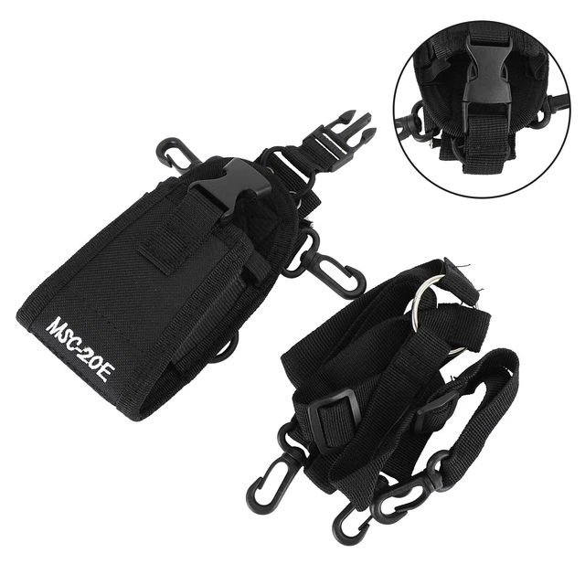 MSC-20E Multifonction Radio Case Talkie Walkie Sac Pour Baofeng TYT Kenwood BLK