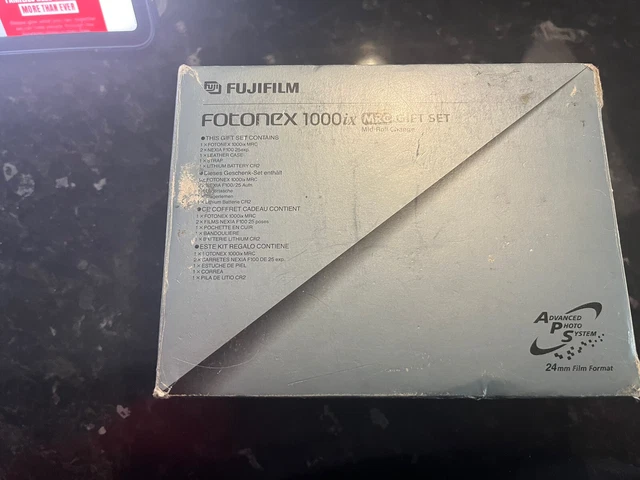 Juego De Regalo Fuji Fotonex 1000Ix
