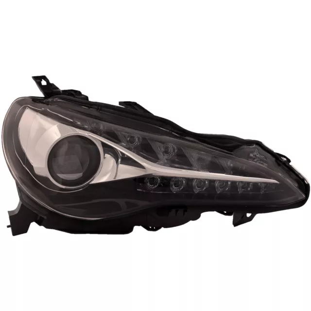 Headlight Fits 17-19 Toyota 86 CAPA Certified Right Passenger Side LED Headlamp