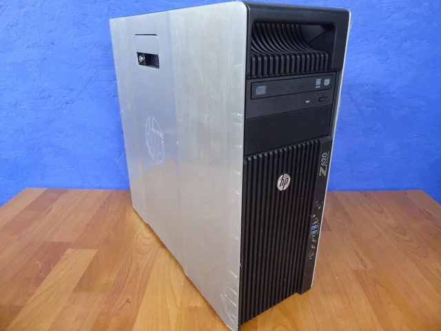 HP Z620 WORKSTATION 2x XEON E5-2640 V2 2.0GHz 96GB 480GB SSD WINDOWS 10 P K5000