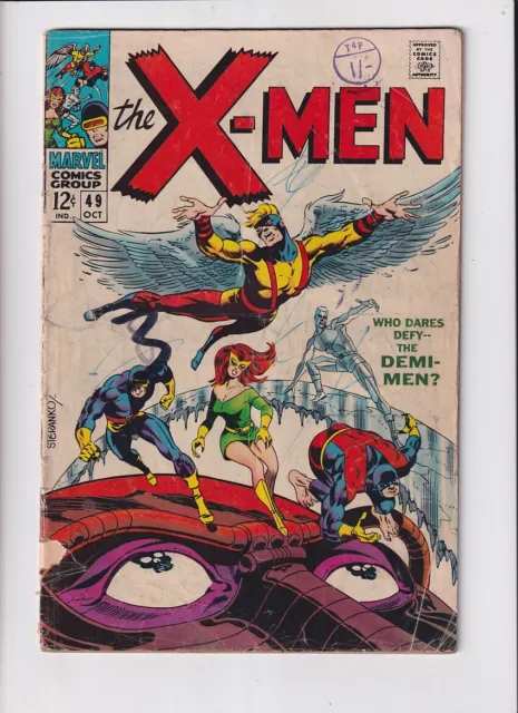 Uncanny X-Men (1963) #  49 (2.0-GD) (266086) 1st Lorna Dane (Polaris) 1968
