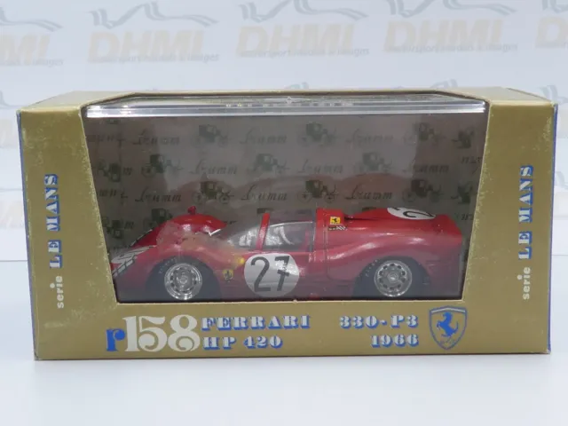 Brumm 1:43 Ferrari 330 P3 #27 Le Mans 1966 R158 Gold Series