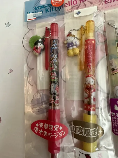 Vintage Sanrio Hello Kitty Charm Ballpoint Pen mechanical pencil (PRICE OF ONE) 2