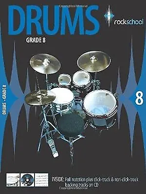 Rockschool Drums Grade 8 (2006-2012), , Used; Good Book