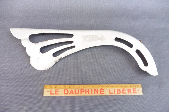 RIGID CARTER DE CHAINE ALU VELO ANCIEN BICYCLE CHAINGUARD 650