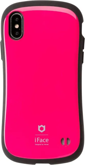 Hamee iFace First Class Standard iPhone XS/X Case [Hot Pink] From Japan New