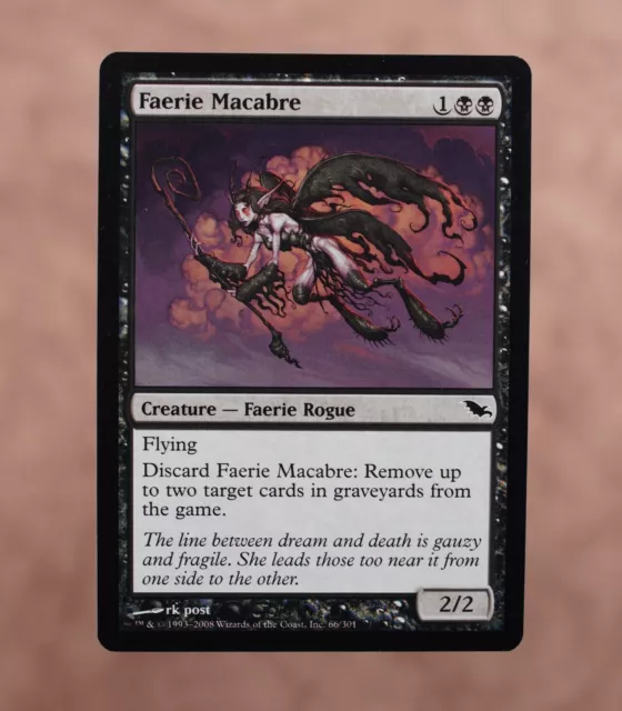 MTG :: Faerie Macabre :: SHM #66 :: Shadowmoor