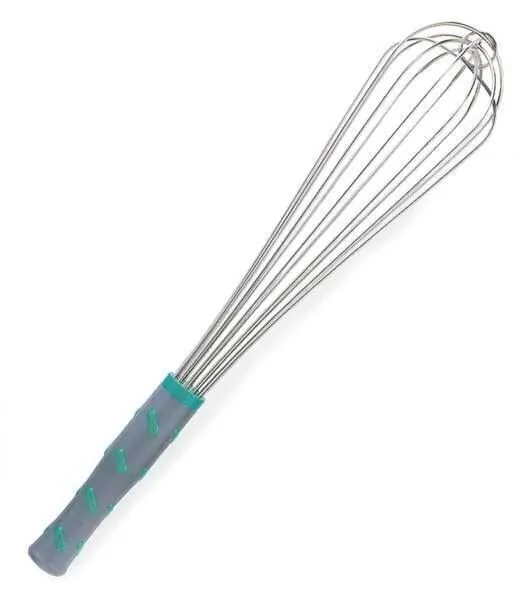 VOLLRATH French Whip, L 16 In, Aqua, 47093