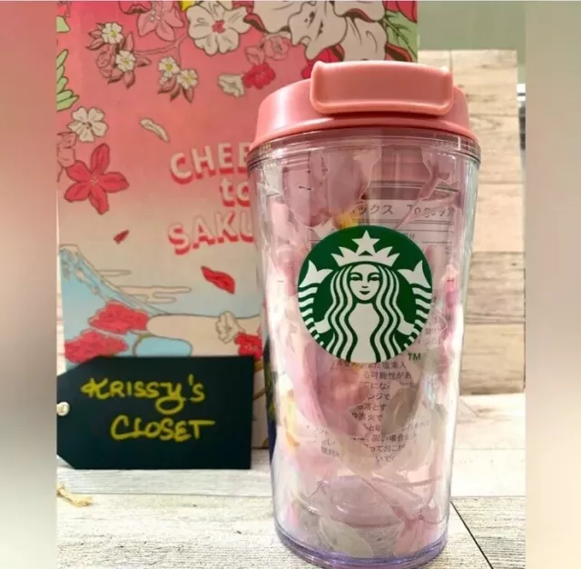 🌸 STARBUCKS JAPAN Sakura 2024 Cherry Blossoms Tumbler Limited Edition