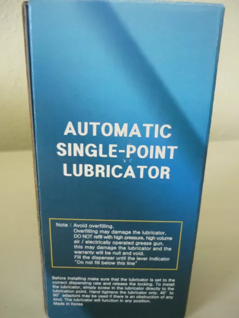 Lubrificateur automatique type ressort à point unique PULSARLUBE S KLT1500 100cc 2