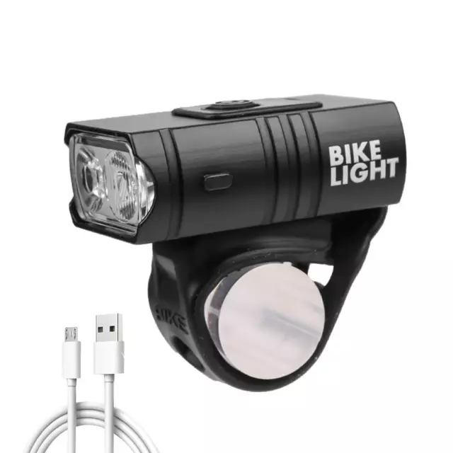 Night Ride Light 800LM 6 Modes MTB Front Lamp USB Rechargeable