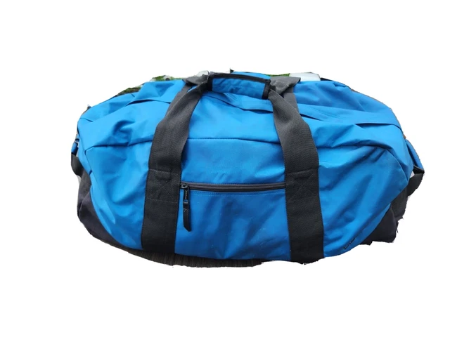 L. L. Bean Large adventure duffle bag.    Blue 28"