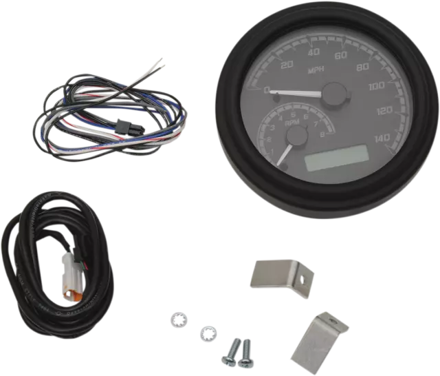 Dakota Digital MVX Series Analog Gauge Systems Black Gray Black MVX-2011-KG-K