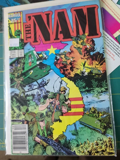 The Nam Vietnam War Comics Lot Of 42 Issues By Michael Golden Mixed 80's-90's
