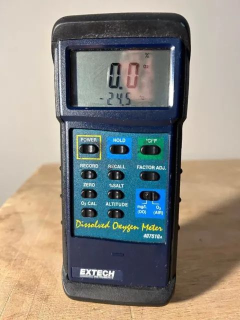 Extech 407510a Dissolved Oxygen Meter