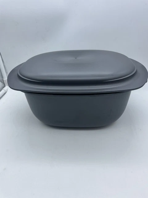 Couvercle Ultra Pro Tupperware Noir - Adaptable Aux Plats 3,5L Ou 2L
