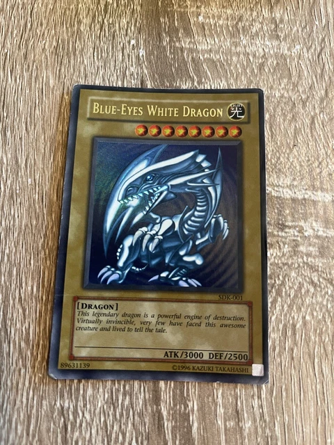 YuGiOh - TCG Blue-Eyes White Dragon - SDK-001 - Ultra Rare