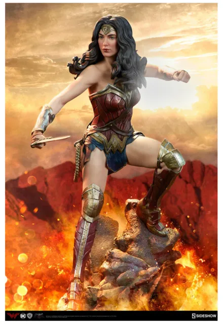 BATMAN VS SUPERMAN - Wonder Woman Premium Format Figure 1/4 Statue Sideshow 2