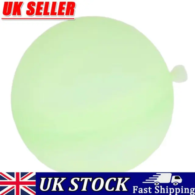 Absorbent Ball Reusable Summer Water Bomb Pool Party Water Games (Light Green)
