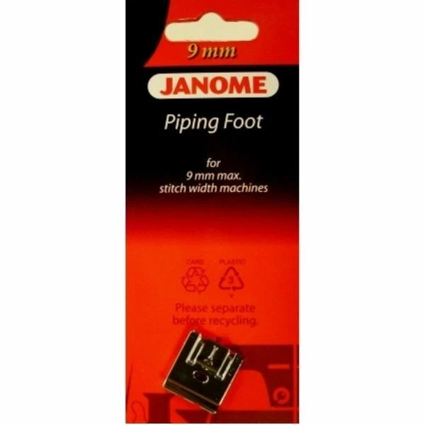 JANOME SEWING MACHINE Piping Foot for 9mm Models New EUR 25,61