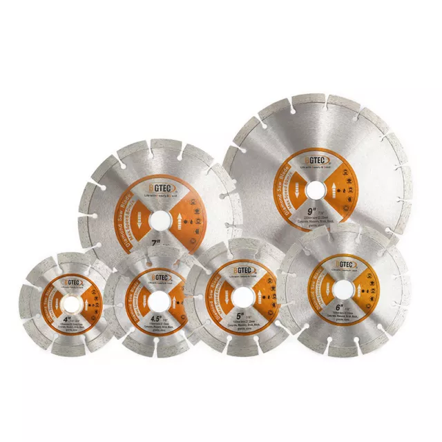 Diamond Cutting Disc Wheel Segment Saw Blade for Concrete Granite Ø105-230mm