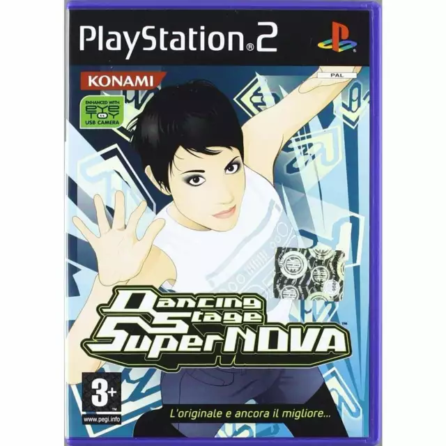 Dancing Stage Supernova Italian Box - English in Game for Sony Playstation 2 PS2