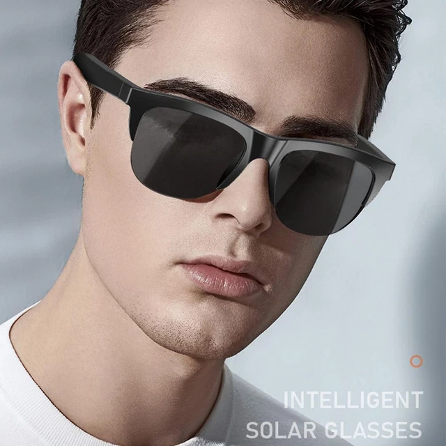 Polarized Sunglasses Wireless Bluetooth 5.0 Headset Smart Glasses Headphones-