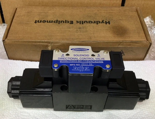 International Dg03-6C-115Vac82Wb Directional Control Valve 115Vac New In Box