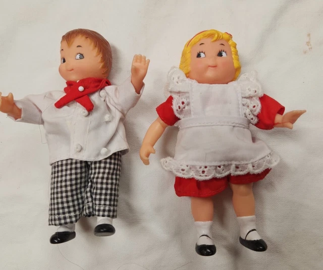 1995 PAIR CAMPBELL Soup Kids Dolls 5 " 4.99 PicClick