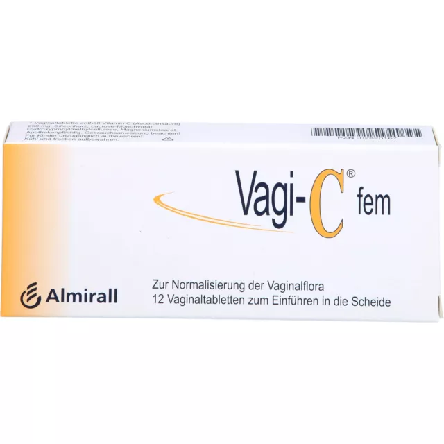 Vagi-C fem Vaginaltabletten zur..., 12.0 St. Tabletten 2820167