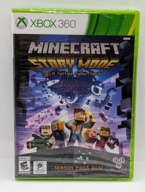 Minecraft Story Mode Season Pass Disc Microsoft Xbox 360 Brand New Sealed