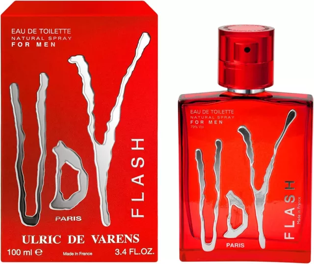 Parfum Ulric de Varens Udv Flash Eau de Toilette 100 ML Spray Avec Confection