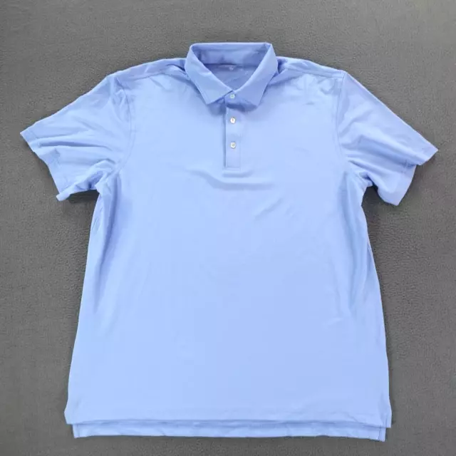 Vineyard Vines Men's Blue Short Sleeve Polo Golf Shirt Size XL