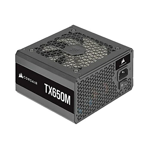 Corsair TX650M (2021) TX-M Series, 650 Watt 80 PLUS Gold Semi-Modulare e a Bassa
