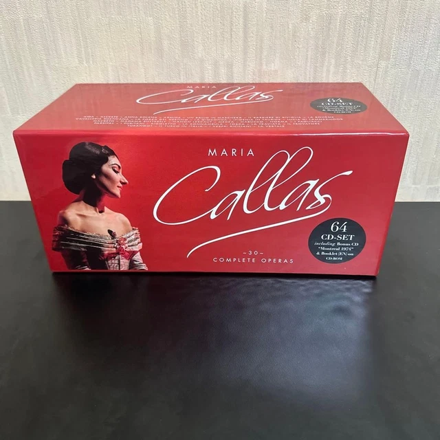 MARIA CALLAS 30 complete works Maria Callas opera 64 disc