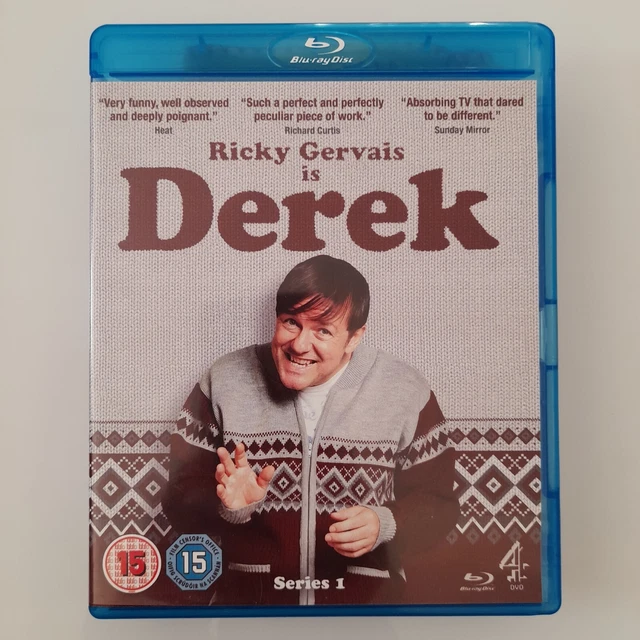 DEREK - SERIES 1 - Complete (Blu-ray, 2013) Ricky Gervais Cert 15 Drama