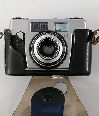 Agfa prontor 125 vintage tedesco macchina fotografica con custodia originale 