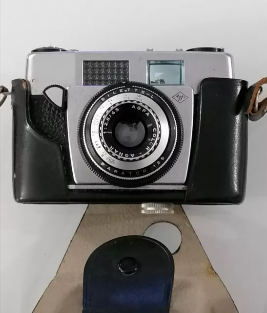 AGFA SILETTE L PARATOR 125 COLOR AGNAR 1:2.8 45 mm anni 60 VINTAGE