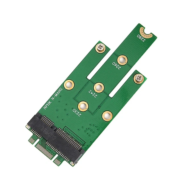 1pcs M.2 B Expansion PCI-e SSD Adapter Card Converter NGFF Key new