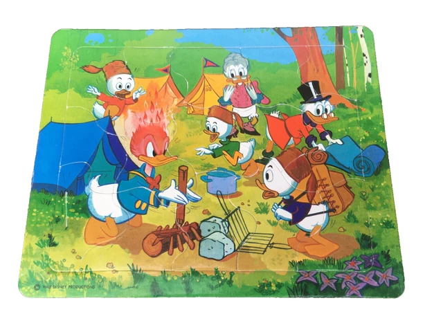 Puzzle La Bande à Picsou – La Fabuleuse Caverne – 150 Pièces – Nathan 1989 – Neuf