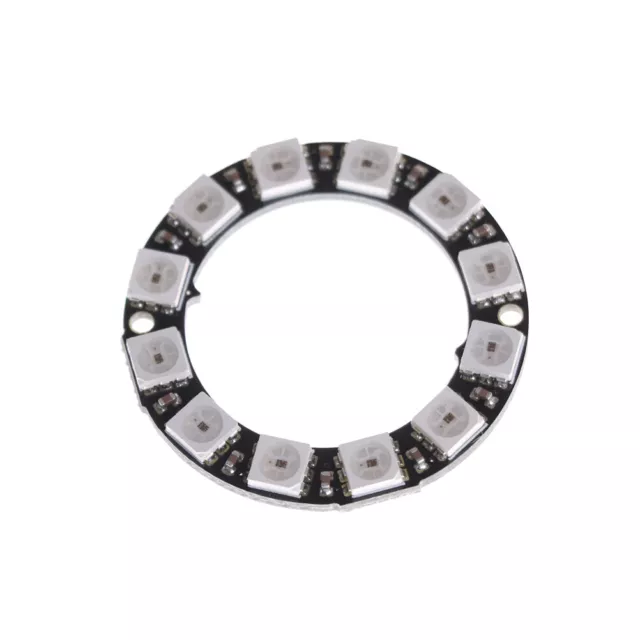 RGB LED Ring 12 Bit WS2812 5050 RGB LED + Integrated Driver Module for arduin-wf