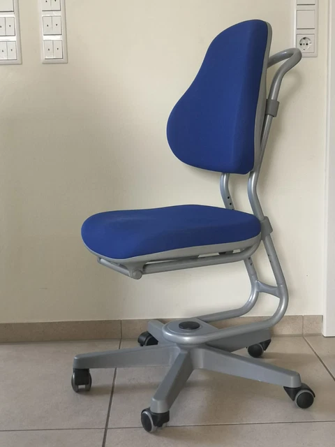Kinder/Jugendliche Rovo Chair "Buggy" Schreibtischstuhl höhenverstellbar in blau