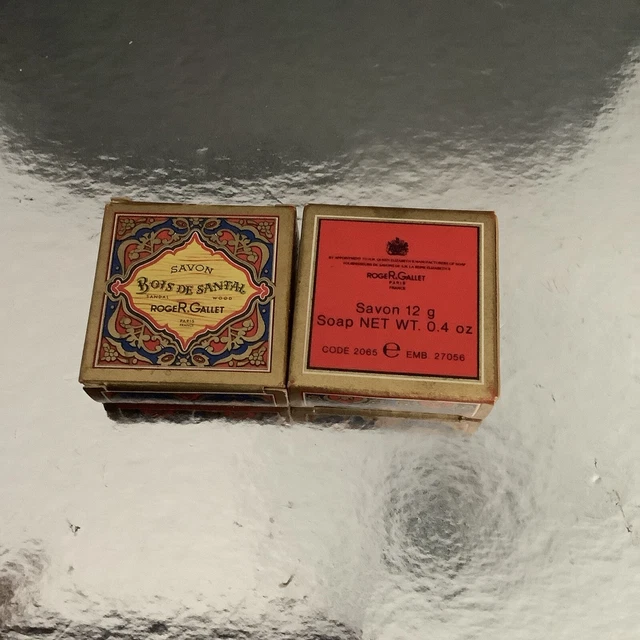 Savonnette BOIS DE SANTAL Roger & Gallet - 12g - RARE Et NEUVE - Parfum Bois De Santal