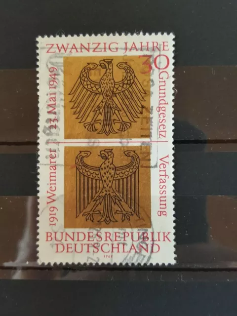 BUND 1969 Nr 585 f 24 gestempelt Plattenfehler