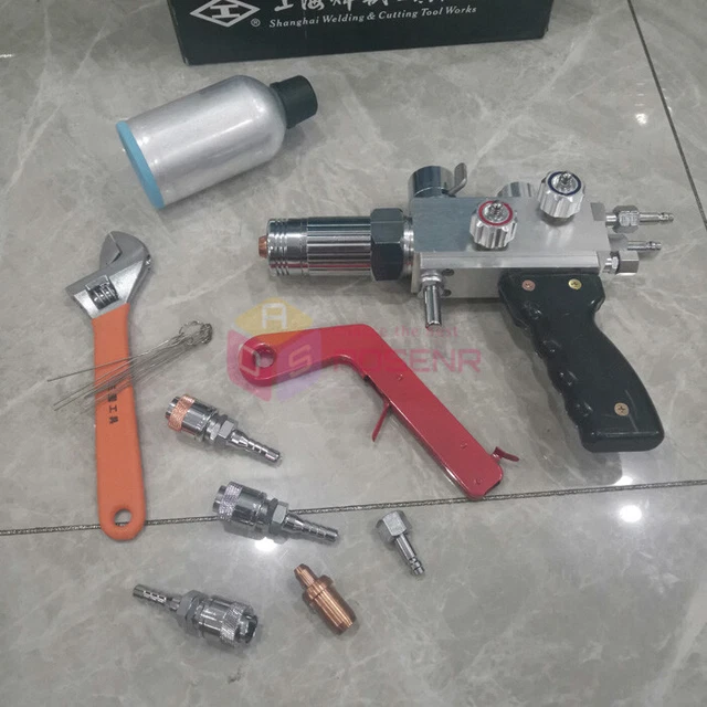 METAL POWDER SPRAY Welding Torch Oxyacetylene Oxypropane Flame