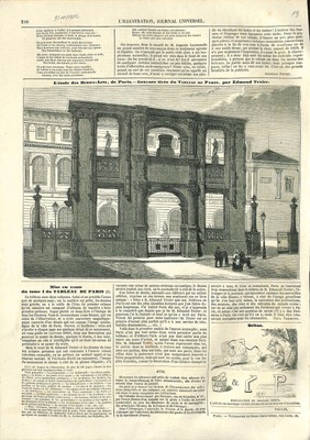 tbe Edmond Texier illustré au 19e s Tableau de Paris Réédition Interlivres 