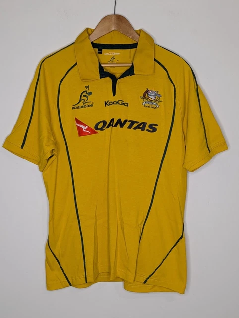 Maillot De Rugby Australie Wallabies Kooga 2011 Tooheys – Taille M – Occasion