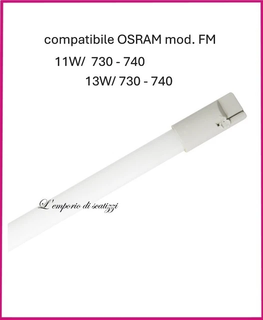 NEON MINI T2 TIPO OSRAM FM 11W730 LUCE CALDA 3000K COMPATIBILE 830 - Lampadine Professionali