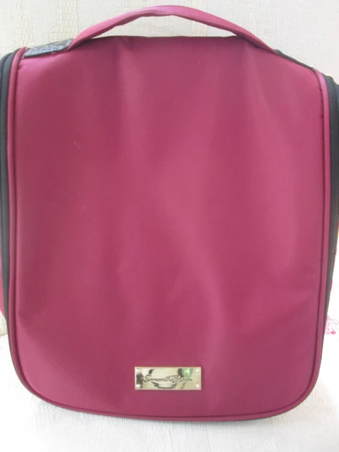 Samantha Brown Travel Hanging Cosmetic Travel Toiletry Case Organizer Bag NWOT